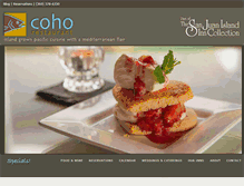 Tablet Screenshot of cohorestaurant.com